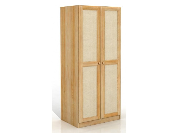 Szafa sosnowa Visby Rattan 2D