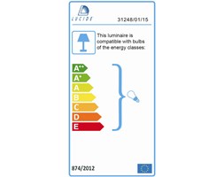 Hamois kinkiet 31248/01/15