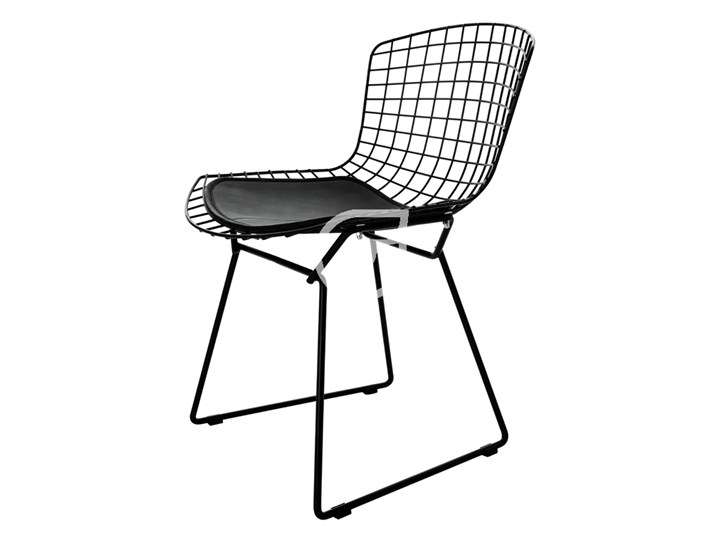CustomForm Krzesło Wir Chair Metalowe Czarne - c606