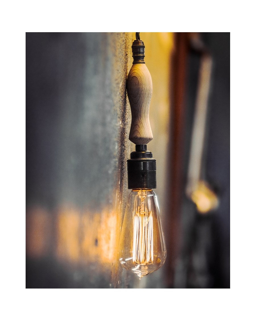 LAMPA DARK BRONZE Z UCHWYTEM Lampy wiszące zdjęcia, pomysły