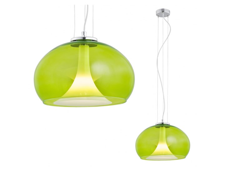 Lampa WISZĄCA zwis BASSA Argon 455 1pł zielona