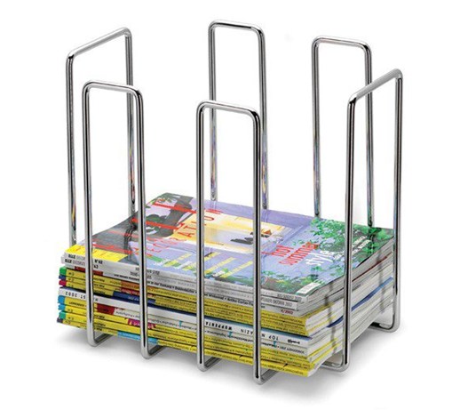 Blomus WIRES - Gazetnik Kosz na Magazyny - Średni