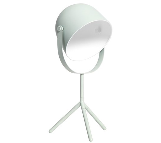 Lampka na biurko Monty, miętowa, wys 42, śr 17 cm