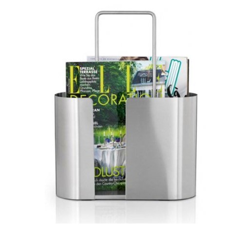 Blomus SEAMO Gazetnik Stalowy Kosz na Magazyny