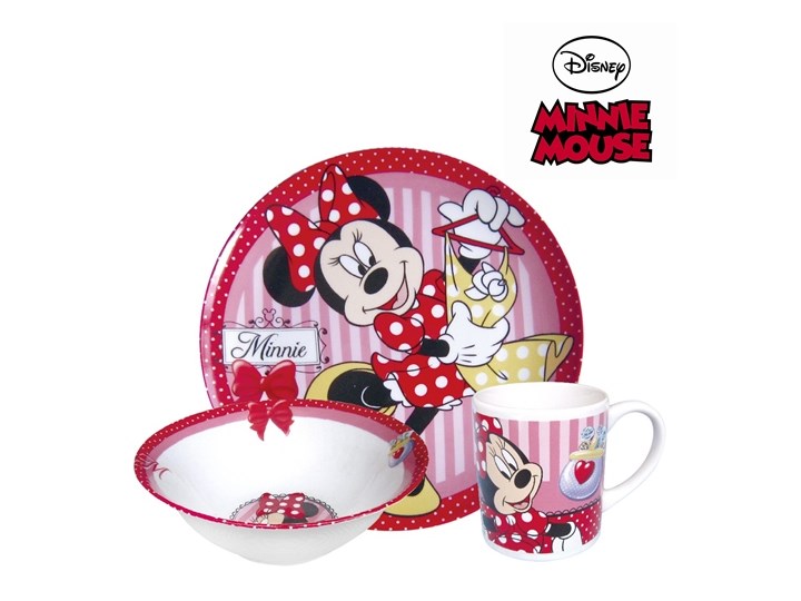 Zestaw Śniadaniowy dla dziecka MINNIE MOUSE - P:OS - 1230763
