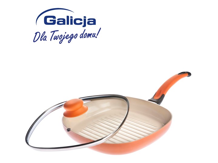 Patelnia Ceramic ECO GRILL 26 cm.