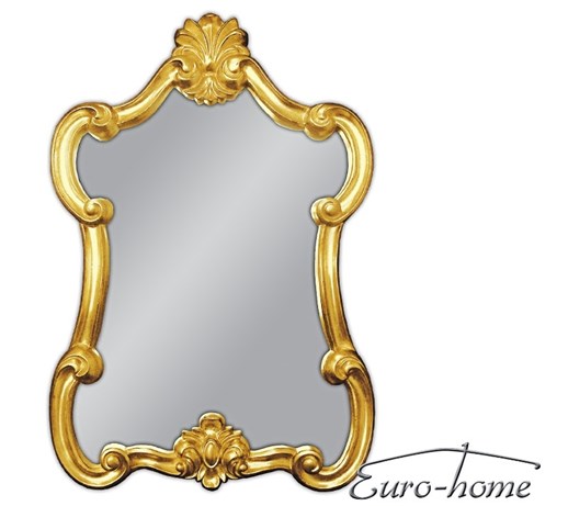 Ozdobne złote lustro 61x90 PU-039