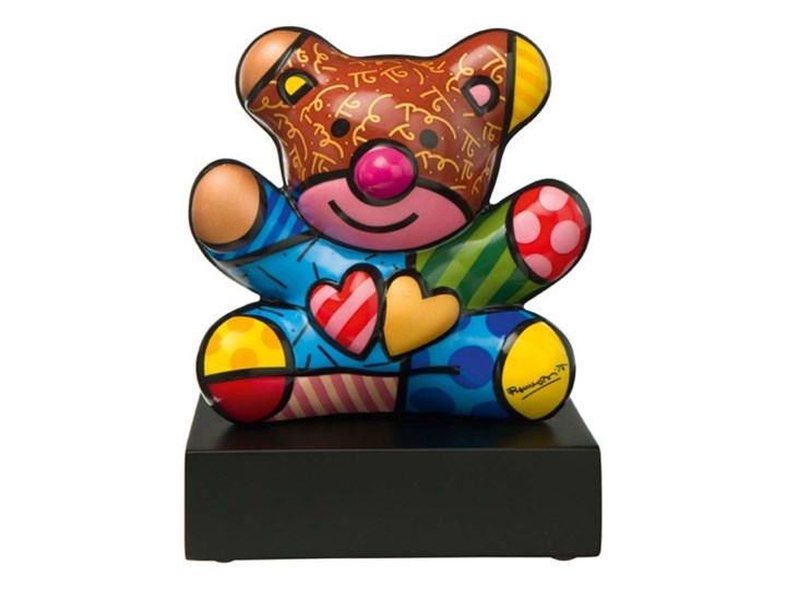 Figurka Miś - Truly Yours 12cm - Romero Britto