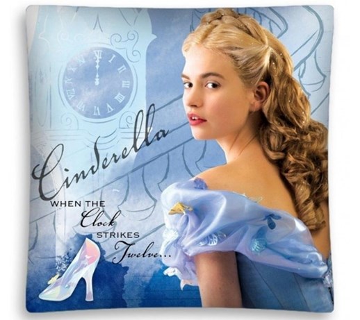 Poszewka Księżniczka Cinderella 40x40 3D Princess 02 Detexpol