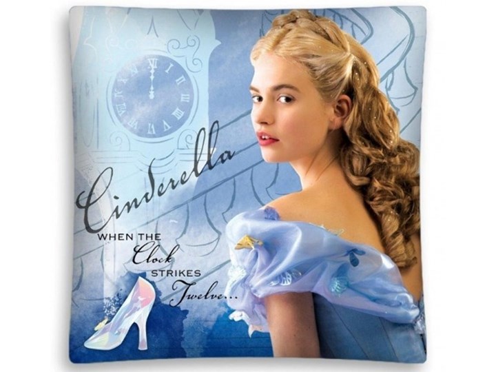 Poszewka Księżniczka Cinderella 40x40 3D Princess 02 Detexpol