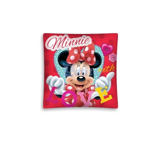 Poszewka Myszka Minnie 40x40 3D Minnie Love STC 01 Detexpol