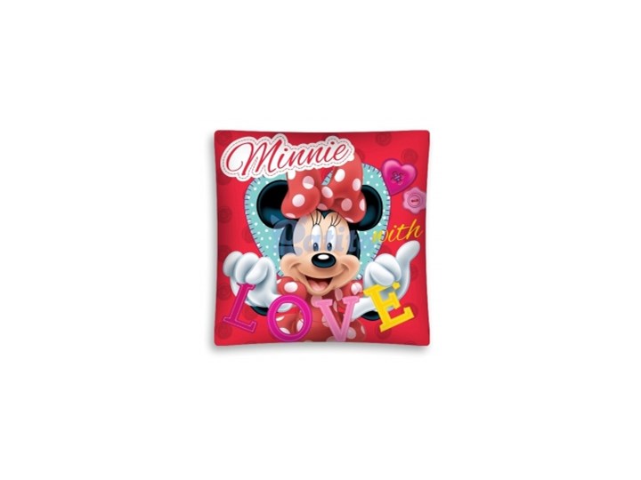 Poszewka Myszka Minnie 40x40 3D Minnie Love STC 01 Detexpol