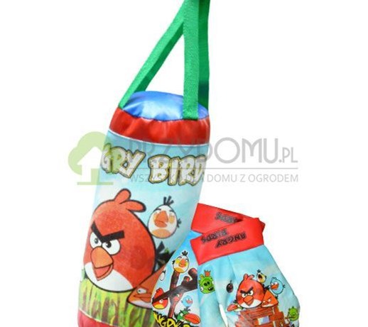 Zestaw bokserski worek treningowy Angry Birds  Zabawki 