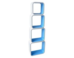 Regał CREATIVE CUBE CG4001 biało-niebieski