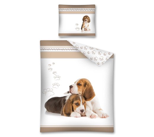 Komplet pościeli dziecięcej The dog / Pies 01 Sweet animals