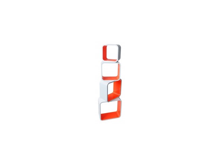 Regał CREATIVE CUBE CG4001 biało-pomarańczowy