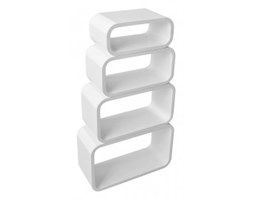 Regał CREATIVE CUBE CG4002 biały