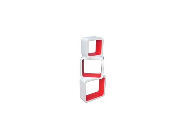 Regał CREATIVE CUBE CG3017 biało-czerwony