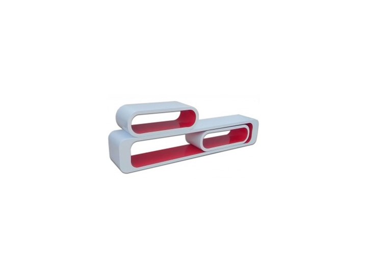 Regał CREATIVE CUBE CG3011 biało-czerwony