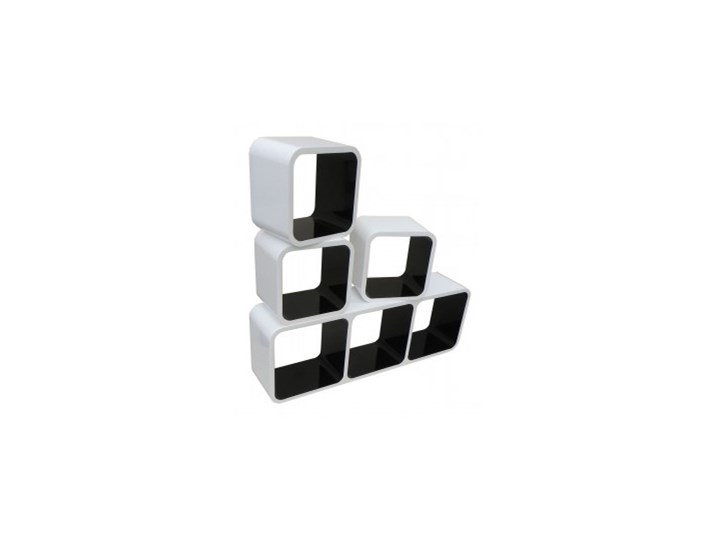 Regał CREATIVE CUBE CG4004 biało-czarny