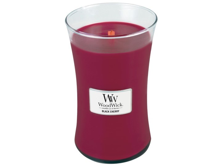Duża świeca WoodWick Core - Black Cherry