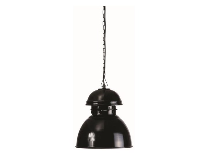HK Living :: Przemysłowa lampa okrągła czarna, rozm. M