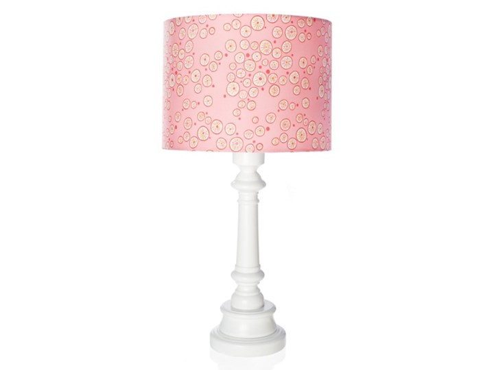 Lampa dla dzieci Różowe Bąbelki Czerwony