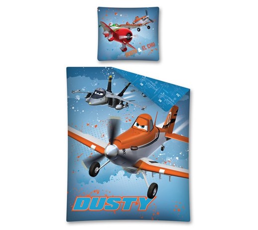 Pościel Dla Dzieci 160x200 Detexpol Disney Samoloty 1