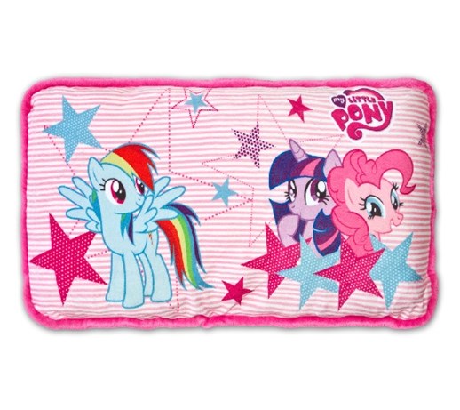 Poduszka dla dzieci 25x45 Detexpol KUCYKI PONY 2