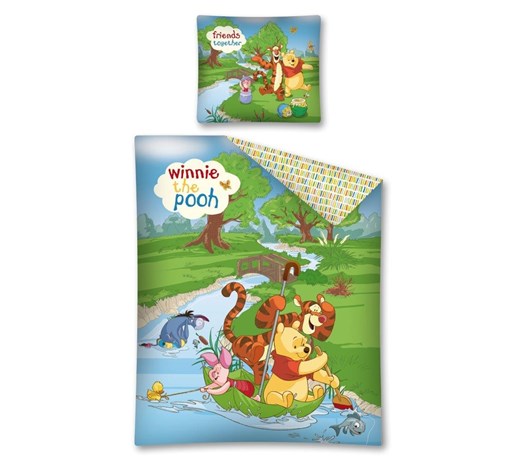 Pościel Dla Dzieci 160x200 Detexpol Disney Kubuś Puchatek