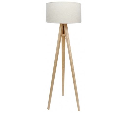 Lampa podłogowa Trójnóg Luna Biała