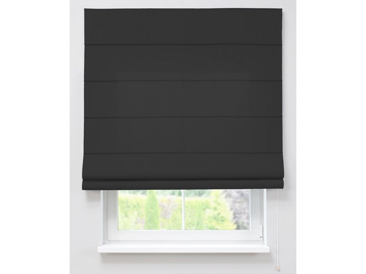 Dekoria Roleta zaciemniająca, czarny, szer.100 x dł.170 cm, Blackout - zaciemniające
