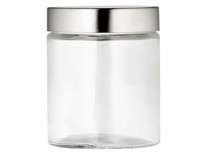 Szklany pojemnik z przykrywką okrągły 870ml