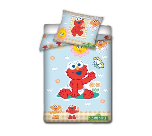 Pościel dla dzieci Sezamkowa Ulica 100x135