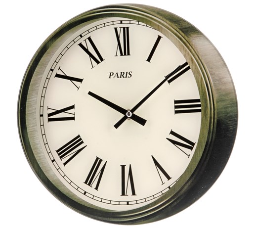 Zegar ścienny PARIS, okrągły, Ø 30 cm