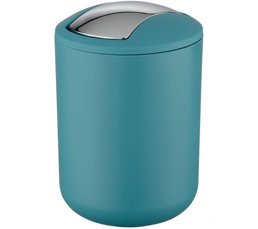 Kosz na śmieci BRASIL, turkusowy - 2 l, WENKO