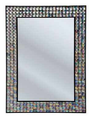 Kare design spiegel crystals
