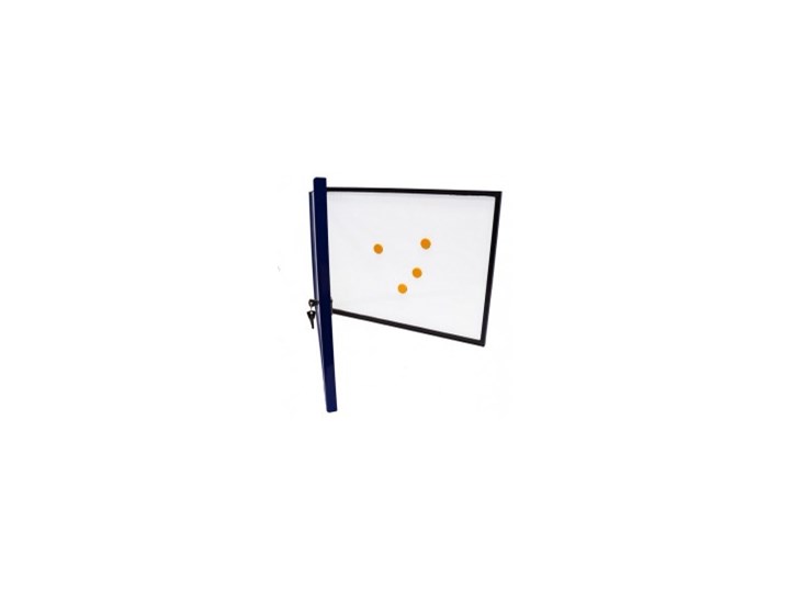 Tablica informacyjna z powierzchnią magnetyczną 52x72cm NIEBIESKA ARDA