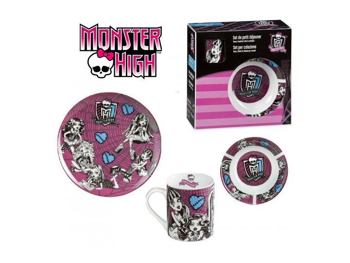 Zestaw Śniadaniowy MONSTER HIGH - P:OS - 68490