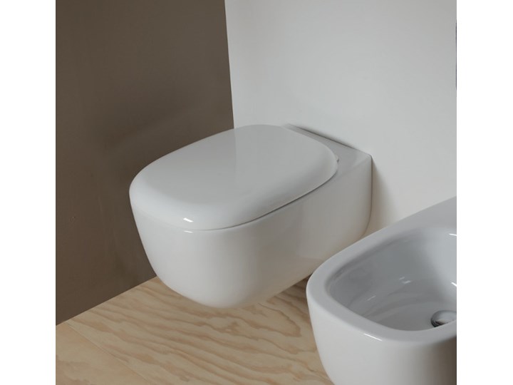 Flaminia Bonola Wc wiszący 54x38 cm biały BN118