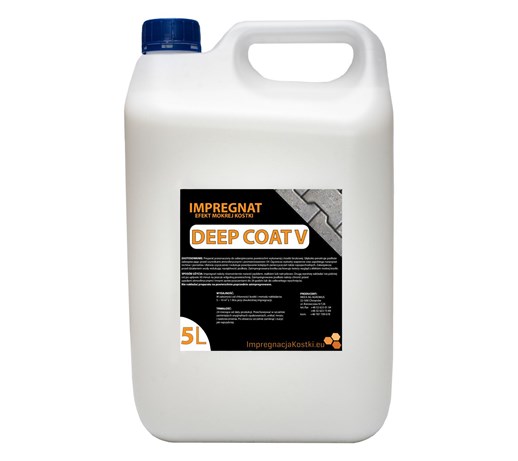 Impregnat do kostki DEEP COAT V. Efekt mokrej kostki