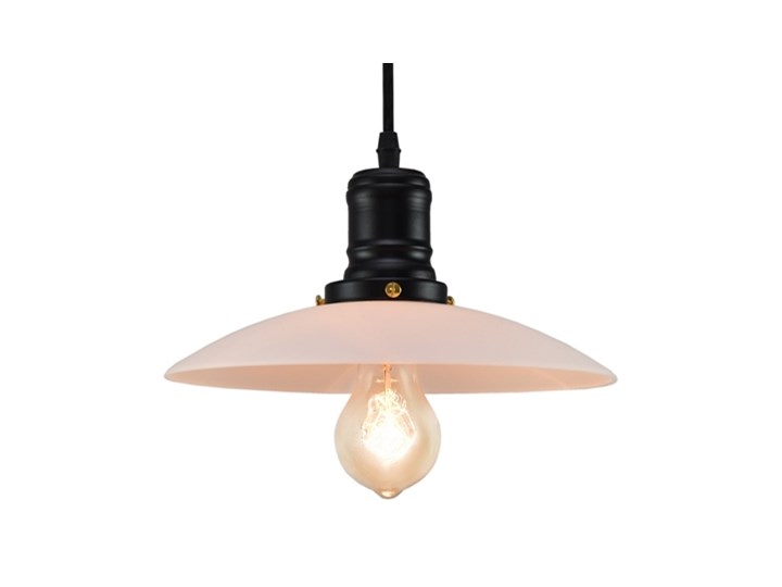 MCODO :: Lampa wisząca retro z białym kloszem