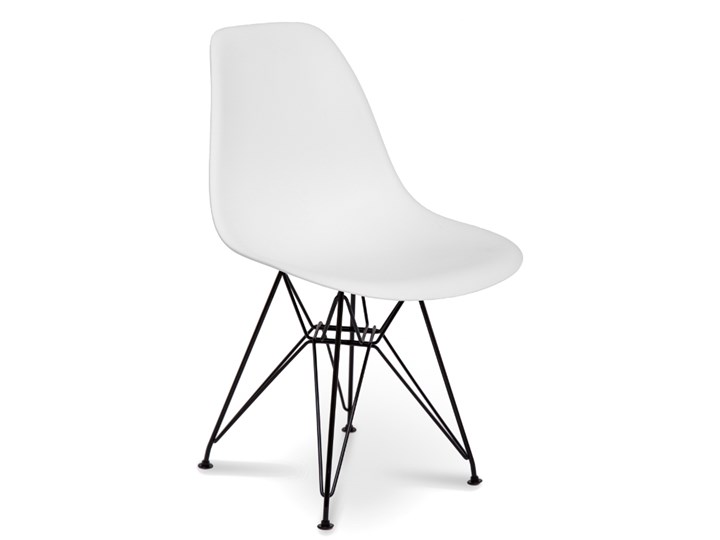 Krzesło BIAGIO STEEL II insp. DSW białe