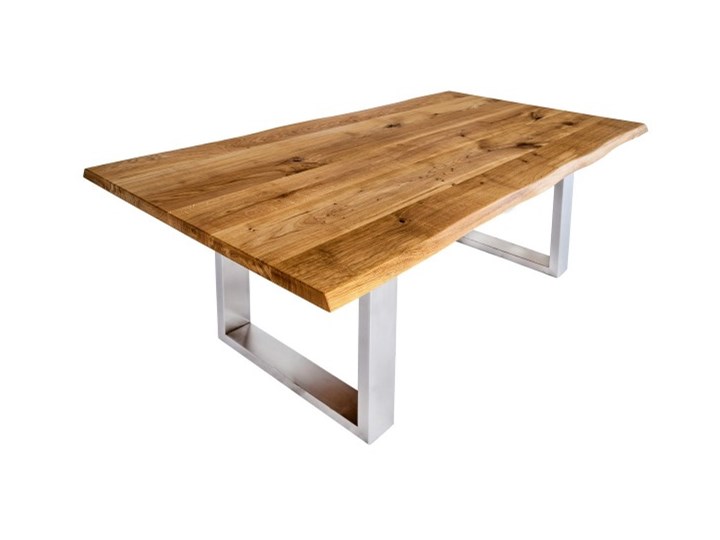 Signu Design Stół dębowy Ferrum Steel
