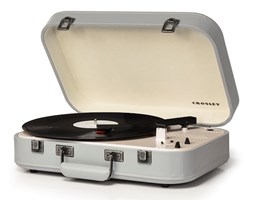Gramofon Crosley Coupe Szary Styl nowoczesny