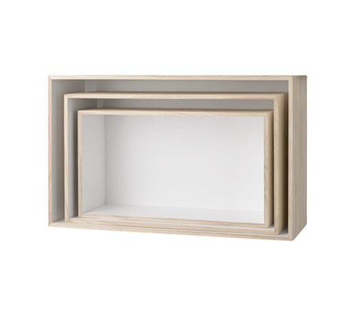 Bloomingville, Półki modułowe - białe 3szt
