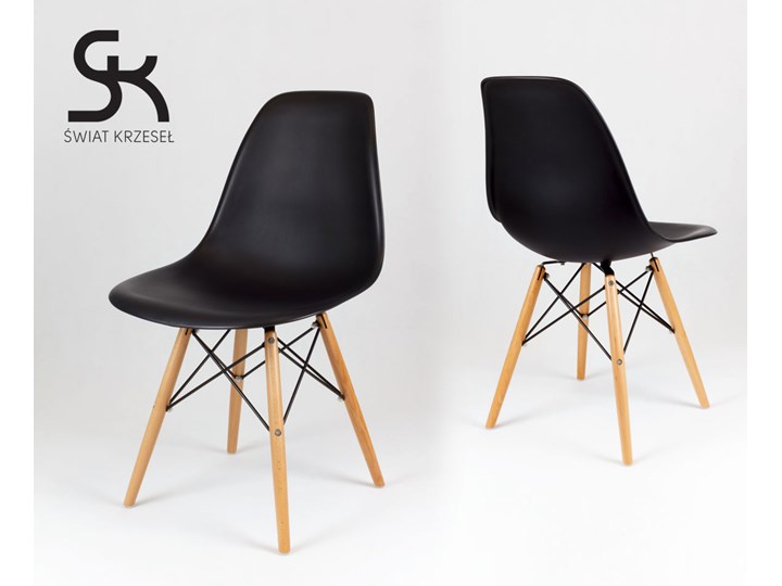 SK DESIGN KR012 BLACK CHAIR BEECH