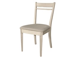 Patiomeble.eu LIMENA 608 Krzesło tapicerowane Wysokość 2 89 cm Drewno Tkanina Styl Vintage