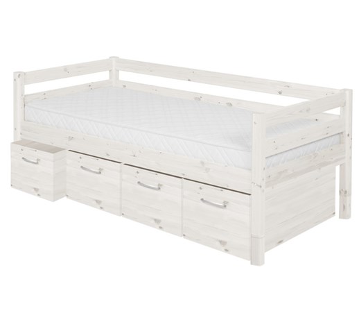 Łóżko Classic z 4 szufladami głębokimi 30cm, 76,5x210x100cm,