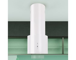 Okap Wyspowy Lorento White 40 cm Biały Sterowanie Elektroniczne